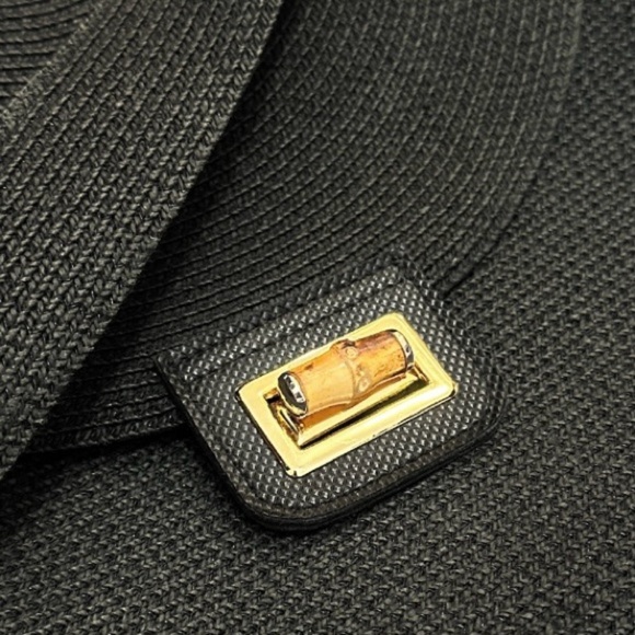 Eric Javits Black Squishee Shoulder Bag - Picture 5 of 7